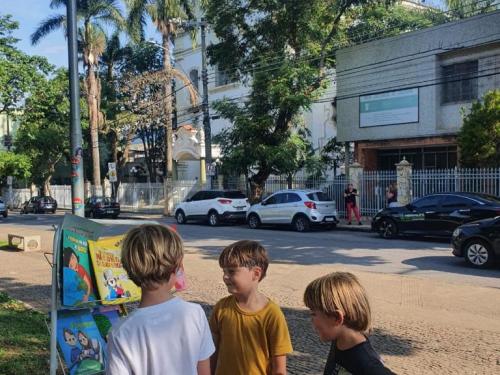 Projeto Santa Leitura: "Uma Biblioteca a Céu Aberto”