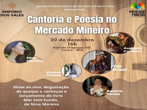 Cantoria e Poesia - Mercado Mineiro