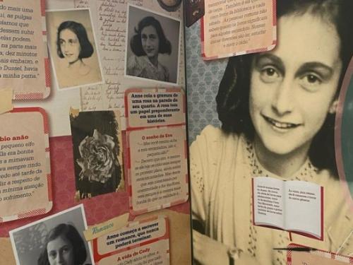 Exposição: “Lendo e Aprendendo com Anne Frank” | Biblioteca Pública Estadual de Minas Gerais