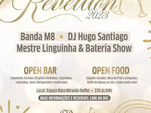 Réveillon 2023 do Espaço e Buffet Rosa Miranda