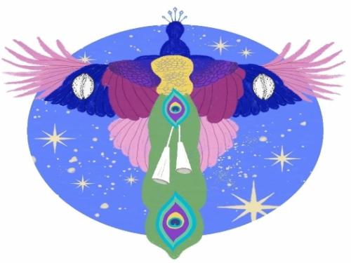 Ensaio: Pena de Pavão de Krishna