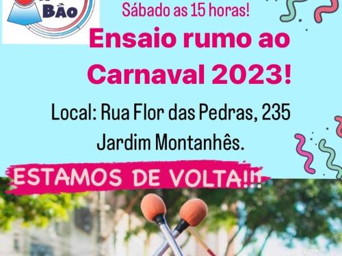 Ensaio: Trem du Bão 2023