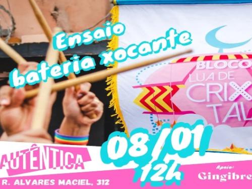 Ensaios: Bloco Lua de Crixtal