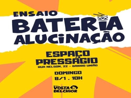 Ensaios: Bloco Volta Belchior