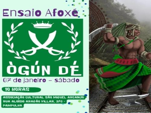 Ensaios: Bloco Afoxé OGUN Dé