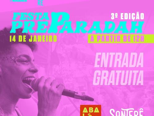 Festa prePARADAH - 3ª Edição