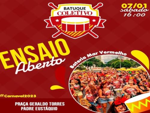 Ensaio aberto: Batuque Coletivo 2023