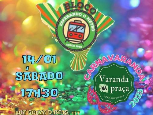 Ensaio aberto: Bloco Esperando o Metrô