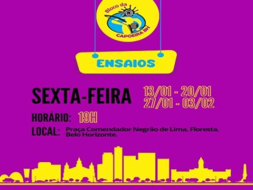 Ensaios: Bloco da Capoeira BH