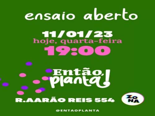 Ensaios: Então, Planta! 2023