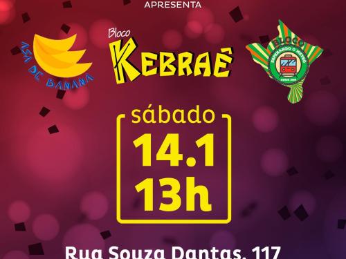 Ensaio: Bloco Kebraê e Bloco Asa de Banana
