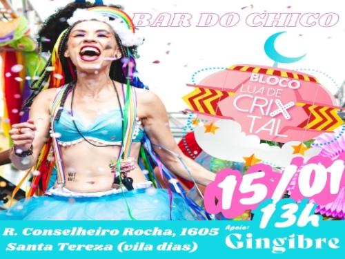 Ensaios: Bloco Lua de Crixtal