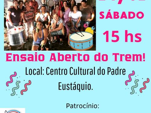 Ensaios: Trem du Bão 2023