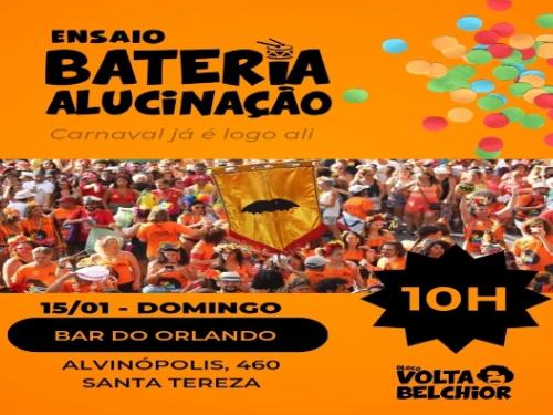 Ensaios: Bloco Volta Belchior