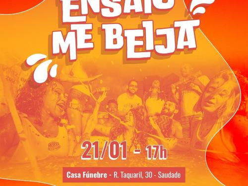  Ensaios: Bloco Me Beija Que Eu Sou Pagodeiro