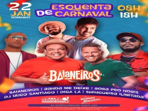 Esquenta de Carnaval - Feira do Mineirinho