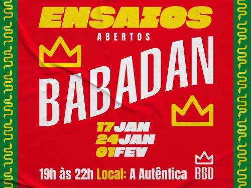 Ensaios: Babadan Banda de Rua