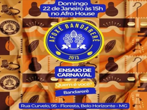 Ensaios: Bloco Afoxé Bandarerê
