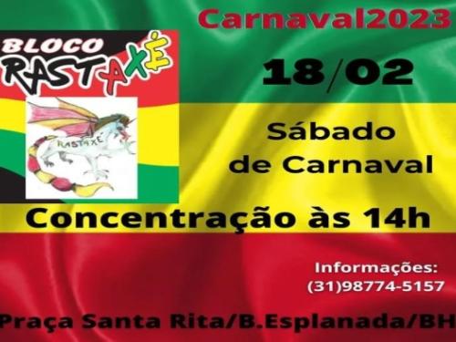 Ensaios: Bloco Rastaxé