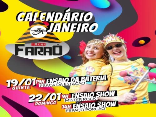 Ensaios: Bloco Faraó 2023