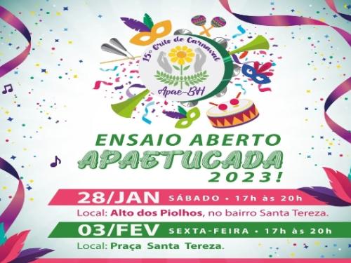 Ensaios: Bloco Apaetucada