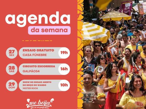  Ensaios: Bloco Me Beija Que Eu Sou Pagodeiro