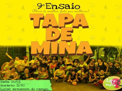 Ensaios: Bloco Tapa na Mina