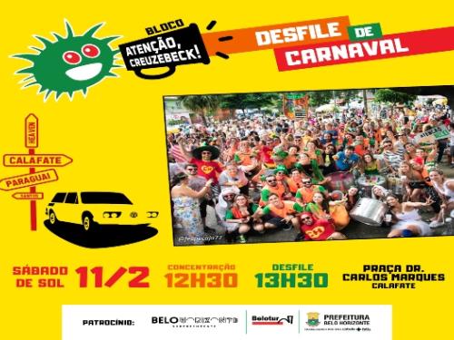 Ensaios: Bloco Atenção, Creuzebeck!