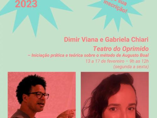 Oficinas de Verão 2023 - Galpão Cine Horto