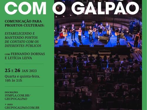  "Comunicação para projetos culturais - Estabelecendo e mantendo pontos de contato com os diferentes públicos"