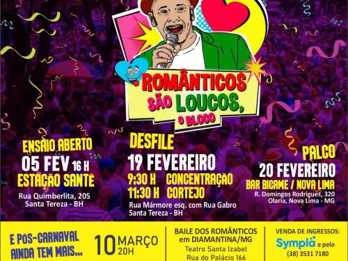 Ensaios: Românticos São Loucos, o Bloco