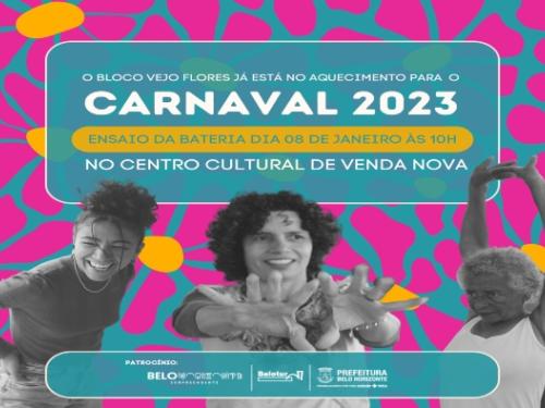  Ensaios - Bloco Vejo Flores em Você