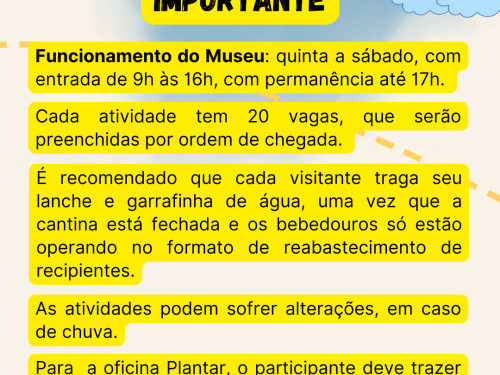 Férias no Museu - MHNJB