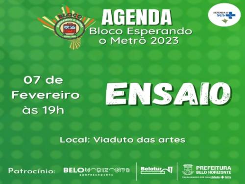 Ensaio aberto: Bloco Esperando o Metrô