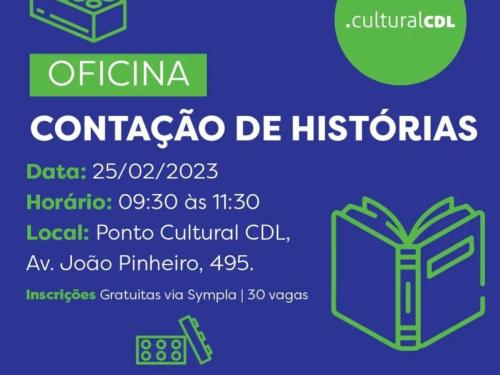 Oficina: Contação de histórias com Lego - CDL BH