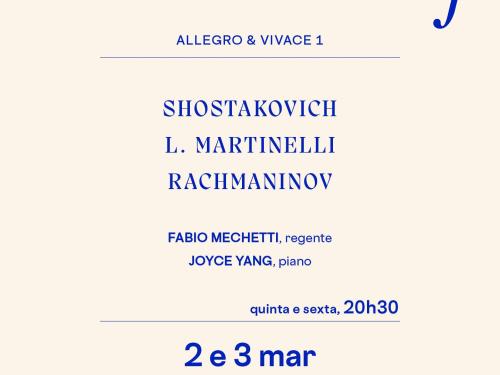 Concertos de Março - Orquestra Filarmônca de MG