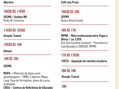 Café com Prosa 2023 - 8º Edição