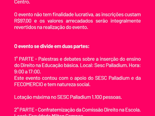 Experience Brasil 2023 - Direito na Escola