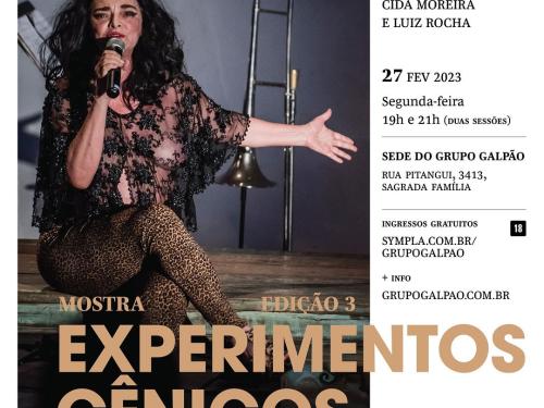 3ª Mostra: Experimentos Cênicos - Grupo Galpão