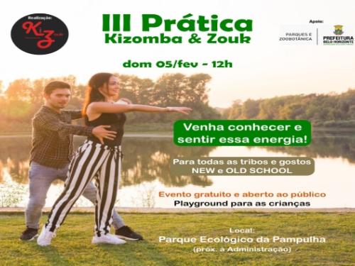 3ª Prática de Kizomba e Zouk