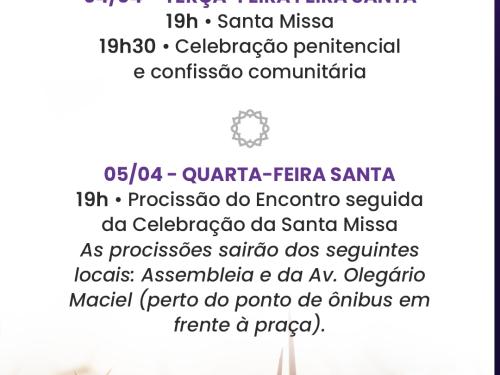 Semana Santa - Igreja Nossa Senhora de Fátima