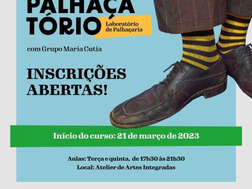 Cursos e Espetáculos: Grupo Maria Cutia de Teatro