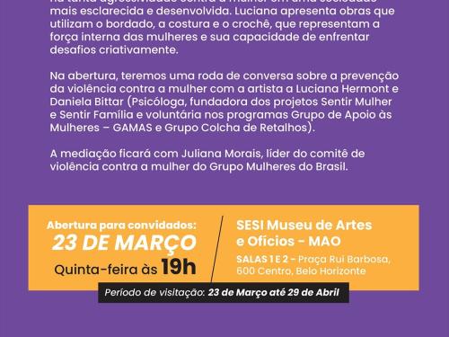 Exposição: "Tecendo a Dor" 