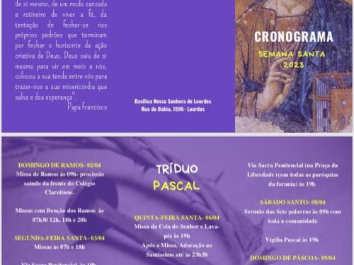 Semana Santa - Basílica Nossa Senhora de Lourdes