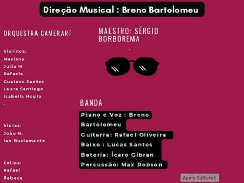 RAUL IN CONCERT - Breno Bartolomeu e Orquestra Camerart.