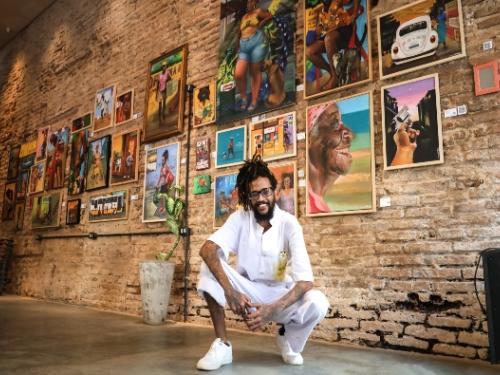 Exposição: Riso Largo - A Cara do Brasil, de Max Motta