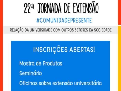 22ª Jornada de Extensão da UFMG