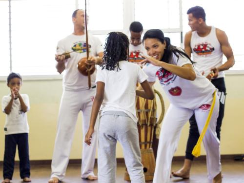 Oficina de capoeira 