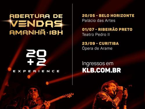 Show: KLB - Turnê “20 +2 Experience”