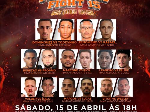 Federação Fight 15 "Body Energy Edition"